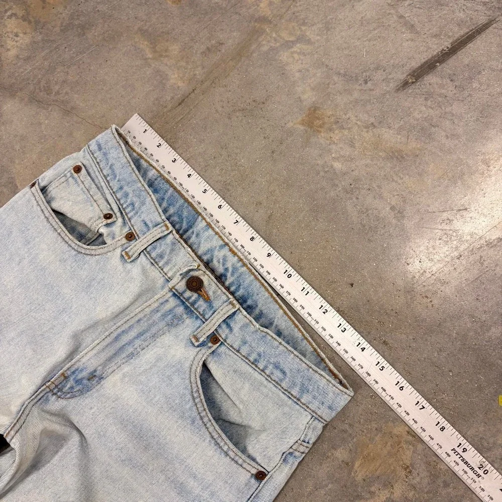 Levis 512 Slim Taper Jeans Mens W30 L32 Light Wash Faded Y2K Denim 0184